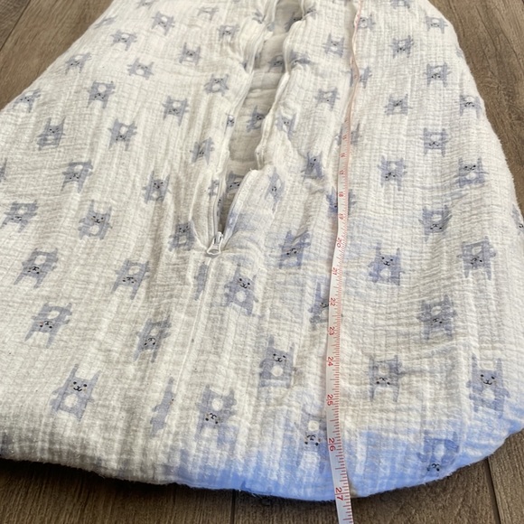 Aden and Anais winter baby sleep sack 2.5 tog blue bunnies - Picture 7 of 8